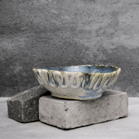 Cerulean Coil Basket By Shivika's Pottery Cerulean Coil Basket By Shivika's Pottery