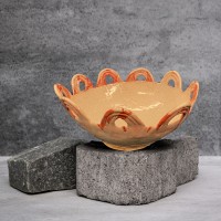 Cream Colour Basket by Shivika's Pottery Cream Colour Basket by Shivika's Pottery