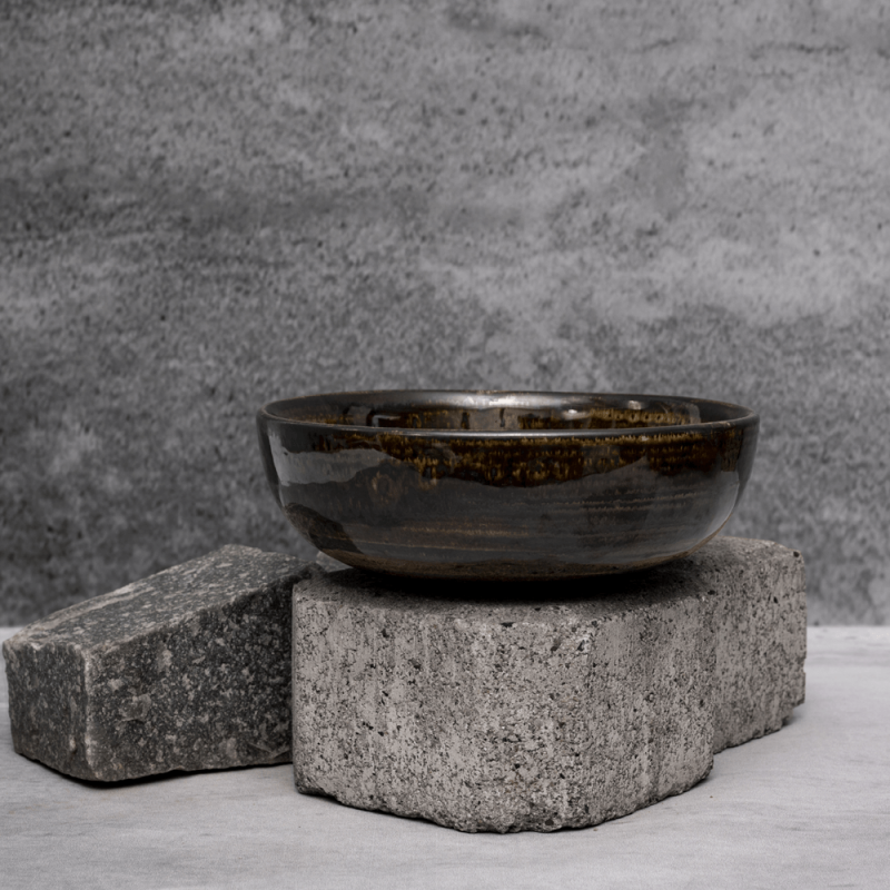 Dusky Serving Bowl By Shivika's Pottery Dusky Serving Bowl By Shivika's Pottery