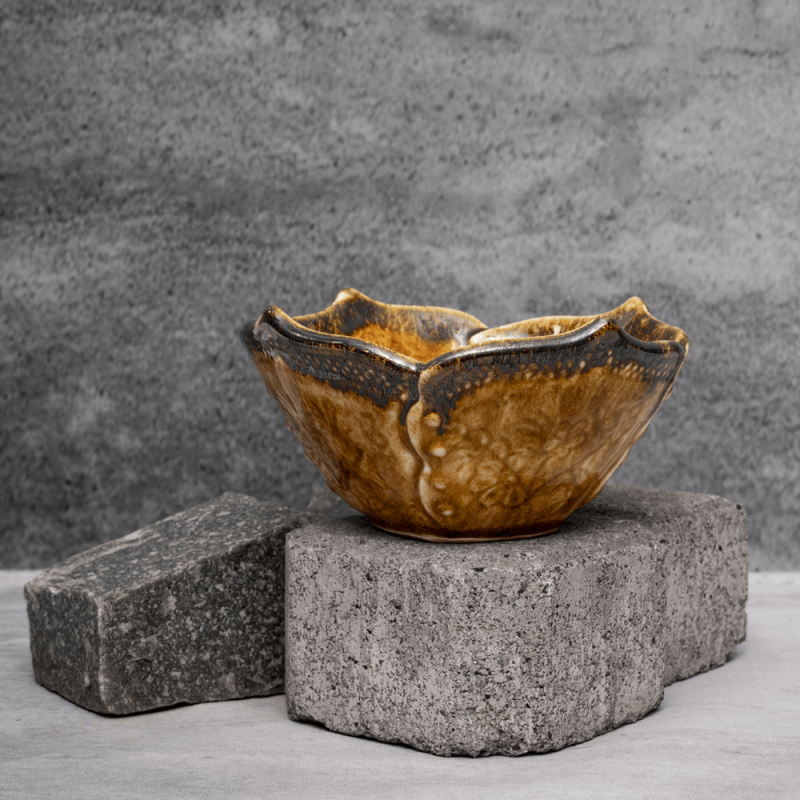 Rustic Brown Bowl By Shivika's Pottery Rustic Brown Bowl By Shivika's Pottery