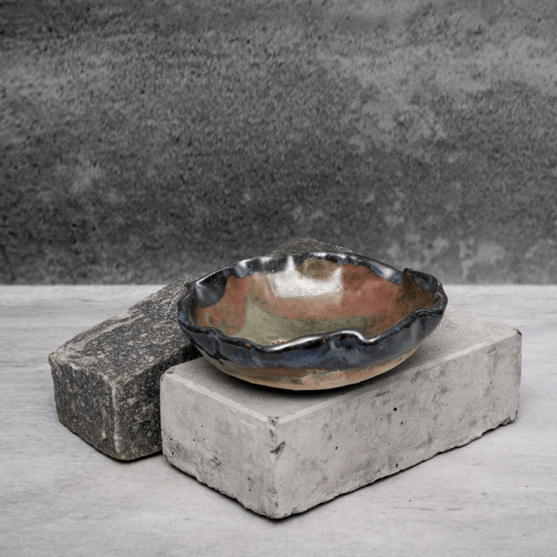 Multicolour Snack Bowl By Shivika's Pottery Multicolour Snack Bowl By Shivika's Pottery