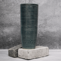Lineate Striped Planter By Shivika's Pottery Lineate Striped Planter By Shivika's Pottery