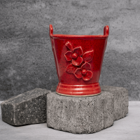 Germanium Flower Planter By Shivika's Pottery Germanium Flower Planter By Shivika's Pottery
