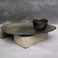 Rustic Serving Plate By Shivika's Pottery Rustic Serving Plate By Shivika's Pottery