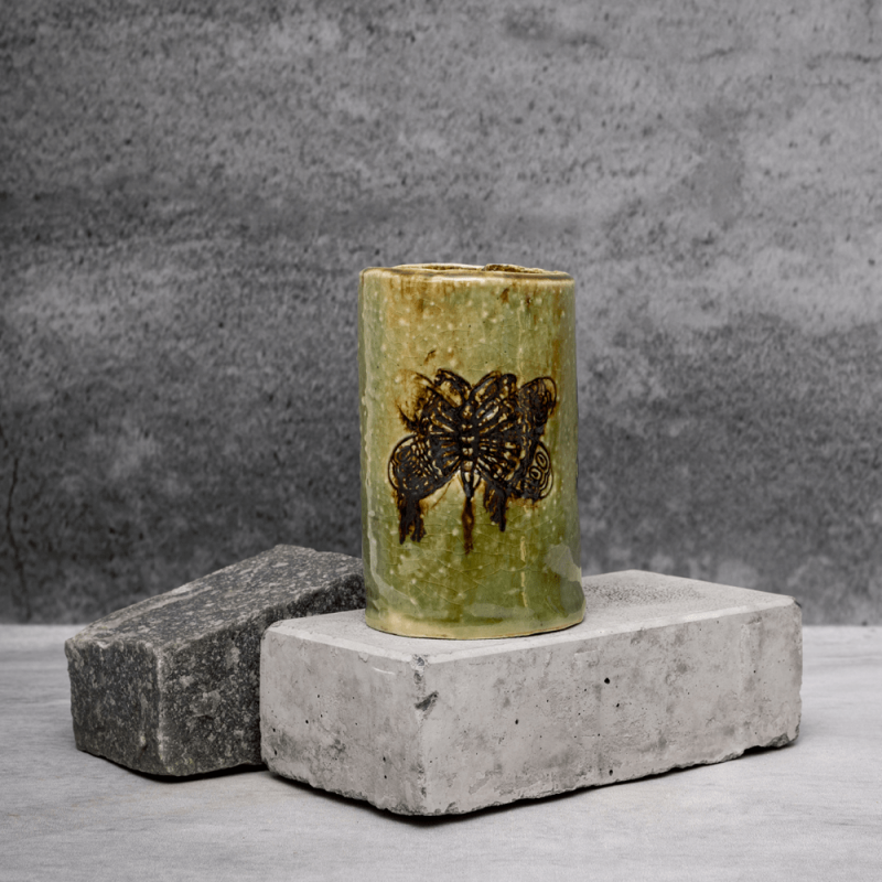 Dainty Butterfly Vase By Shivika's Pottery Dainty Butterfly Vase By Shivika's Pottery