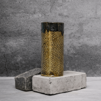 Aurelian Gold Vase By Shivika's Pottery Aurelian Gold Vase By Shivika's Pottery