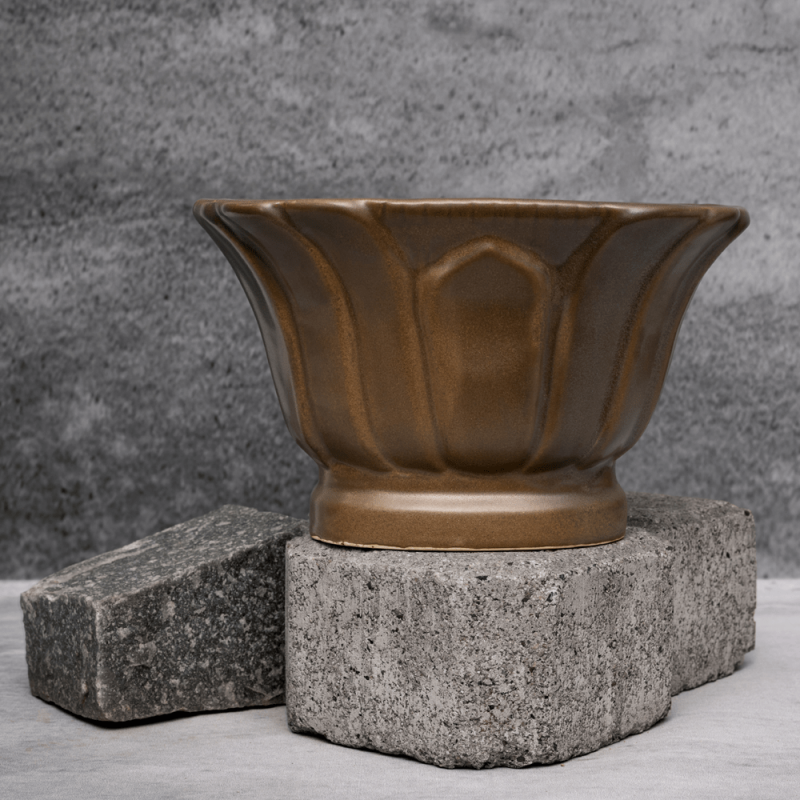 Gold Aureate Vase By Shivika's Pottery Gold Aureate Vase By Shivika's Pottery