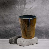 Leaf Vase by Shivika's Pottery Leaf Vase by Shivika's Pottery